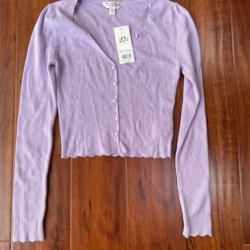 ASOS Miss Selfridge Lilac Sweater NWT